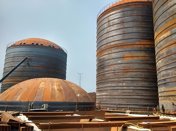 卓资焦粉钢板仓